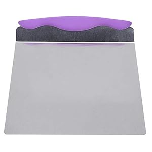 Jadeshay Huis Pizza Transfer Tray,Roestvrij Staal Cake Pizza Transfer Tray Bewegende Plaat Cake Lifter Schop Gebak Bakken Tool