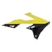 Acerbis Radiator Scoops Yellow/Black - Fits: Suzuki RMZ450 2018