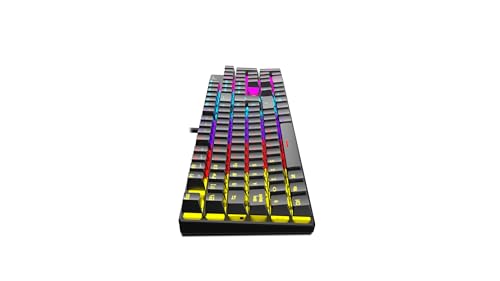Krom Kasic - Tastiera Da Gioco Numerica Meccanica Rgb Rainbow, Modalità Di Gioco, Scambia Wasd E Tasti Di Direzione, Windows Vista, Windows 7/8/10, Usb, Layout Spagnolo, Nero - 3