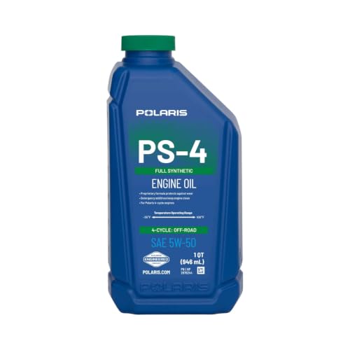 Polaris PS4 All-Season 4 Cycle 5W50 Full Synthetic Motor Oil 1 Qt 2876244
