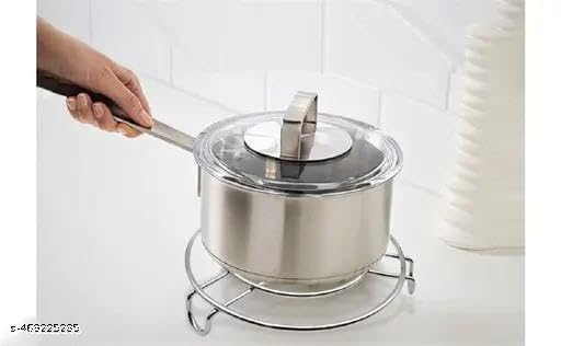 Image of Urban Elegance Stainless Steel Trivet Hot Mat Stand Pack of 6