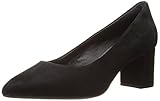 Rockport Women's Total Motion Salima Pump, Black Suede, 9 M US