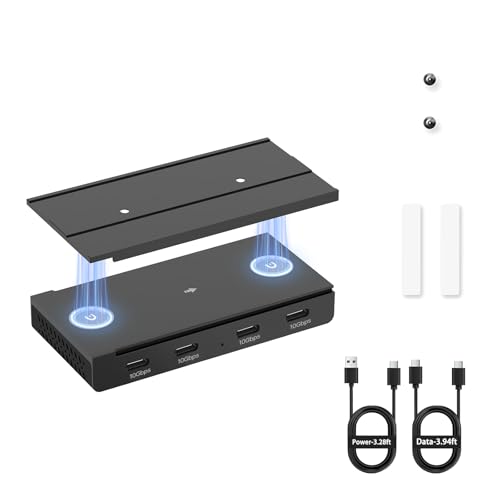 EJAY 4-Port USB-C 10Gbps Under-Desk Mount