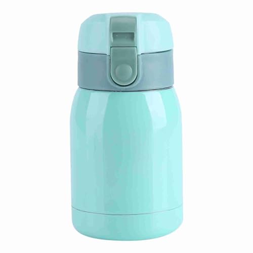 Garosa 180ML Insulated Travel Mug Stainless Steel Vacuum Insulated Water Bottle Portable Double Wall Thermal Cup for Office Coffee Tea Blue - Image 2