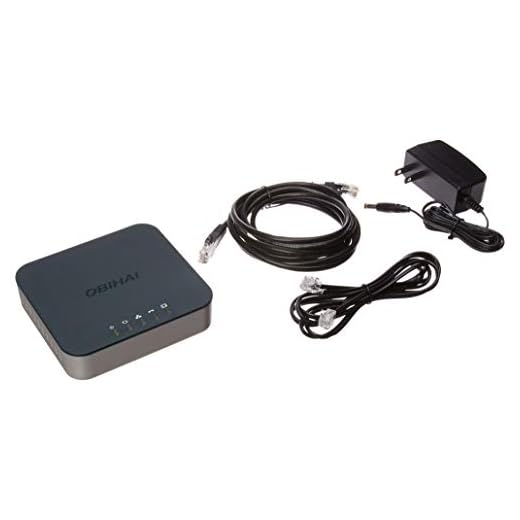 Obihai Technology OBi212 Universal Voice Adapter with FXS Phone and FXO Gateway Ports Support for Google Voice and SIP