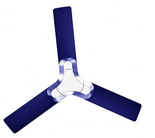 Image of Luminous New York Brooklyn 1200 mm 3 Blade Ceiling Fan (Blue)