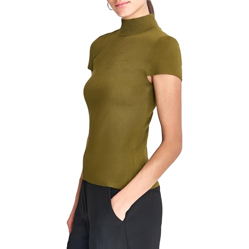 DKNY Women's Workwear Mock Neck Knit Sweater3