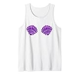 Photo Gallery mermaid shell top festival seashell bra party shirt canotta Photo Gallery mermaid shell top festival seashell bra party shirt canotta