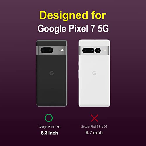 Image of Amazon Brand - Solimo Mobile Cover for Google Pixel 7 5G (Silicone Lavender)