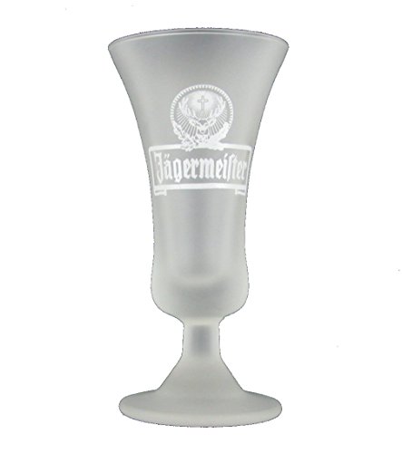 Jagermeister Frosted Cordial Shot Glass Set of 2