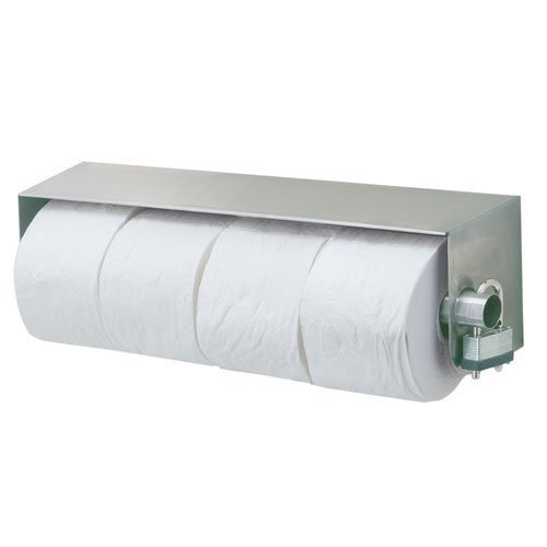 Royce Rolls Stainless Steel Standard Quadruple (FourRoll) Toilet Paper Holder Dispenser