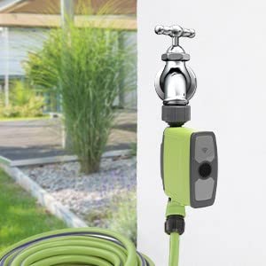 essentials Smart Home Solutions Smartes Bewässerungssystem, Gartenbewässerung, Bewässerungscomputer WLAN mit Repeater, mit App, kompatibel mit Alexa, tuya und smartlife, grün – Bild 8