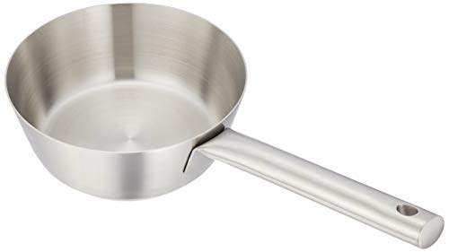 遠藤商事 業務用 ムラノ インダクション テフロンセレクトテーパーパン 16cm IH対応 18-8ステンレス/内面テフロン加工 ATC4501