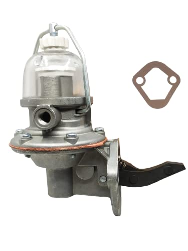 Ttparts Replacement For Fuel Pump Glass Bowl Style Fits Willys Jeep Mb Gpw Cj2A Cj3A 134L 134F #TOP30