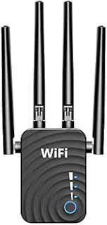 2022 WiFi Range Extender Signal Booster up to 5000sq.ft and 35 Devices, Internet Booster for Home, Wireless Internet Repeater and Signal Amplifier,4 Antennas 360° Full Coverage