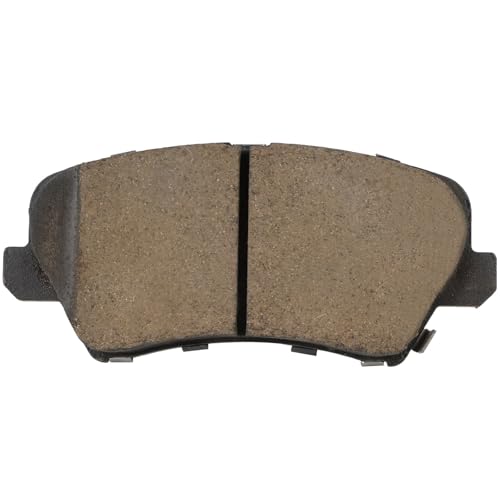 Image of cciyu D1813 D1971 Rear & Front Ceramic Disc Brake Pads Kit For Hyundai For Elantra GT 2017,For Hyundai For Veloster 2016 2017 2019-2021