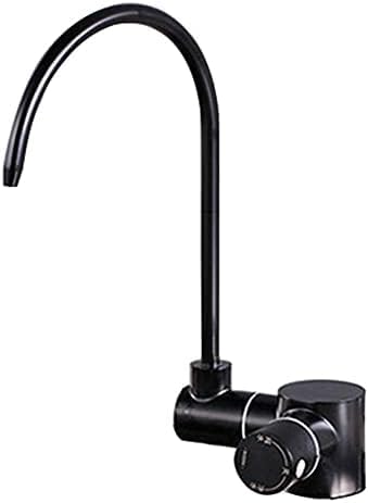 Purificateur de robinet noir rotatif 360 pour système osmose inverse