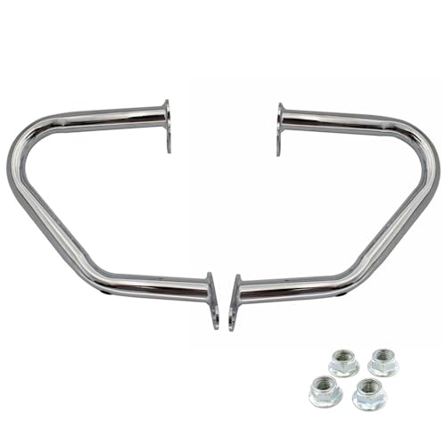Pare-chocs moto pour Bonneville T100 T120 protection moteur noire