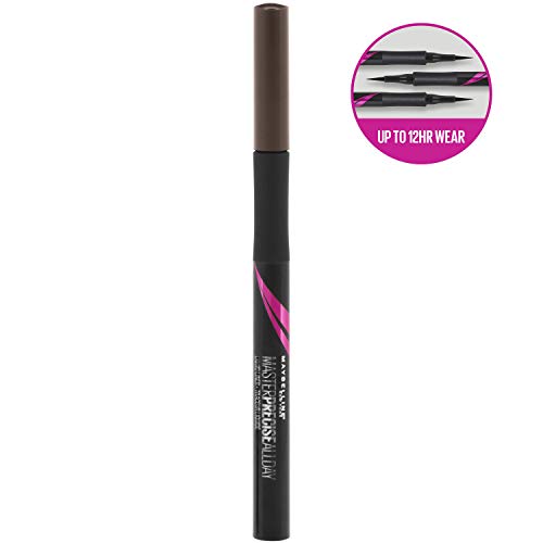 Maybelline Eyestudio Master Precise All Day Liquid Eyeliner Makeup, Forest Brown, 0.034 Fl. Oz. #TOP1