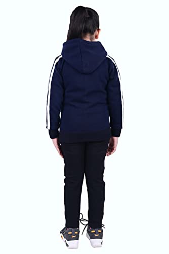 Image of AHHAAAA Cotton Blend Girls Hoodie Sweatshirt 4004G