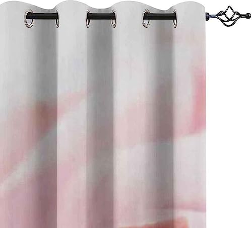 Rideaux occultants 3D isolés thermiquement opaques cochon