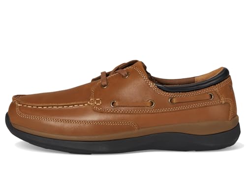 Image of Propet Mens Pomeroy Boat Casual Shoes - Black