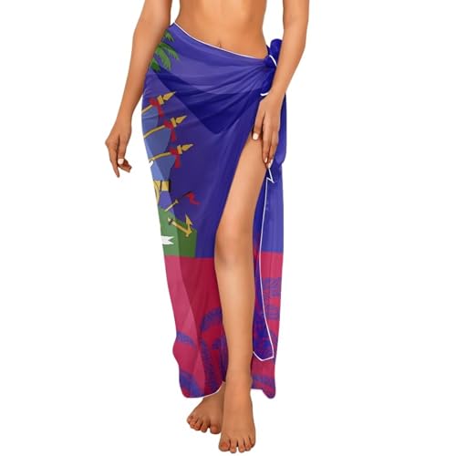 Women's Swimwear Cover Ups Sheer Long Bikini Wraps Beach Bathing Suit Cover Up Swimsuit Sarong Dress