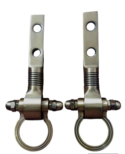 Image of Premium Ceiling Antique Brass Finish KADA for Patio JHULA, Superior HI-Grade Quality Life TIME WARRENTY, KADA Patio Swing, Hammock Swing16MM Rod with Weight Capacity of 2000KG, (Pack of 2PCS)