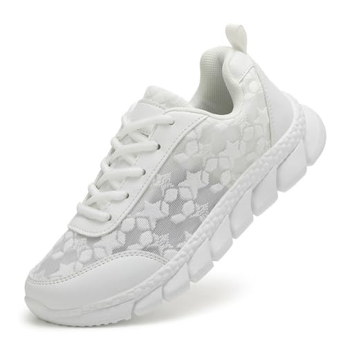 Women's Luxurious Orthopedic Sneakers,Lace Hollow Breathable Mesh Shoes,Non-Slip Comfortable Orthopedic Sneakers for Women