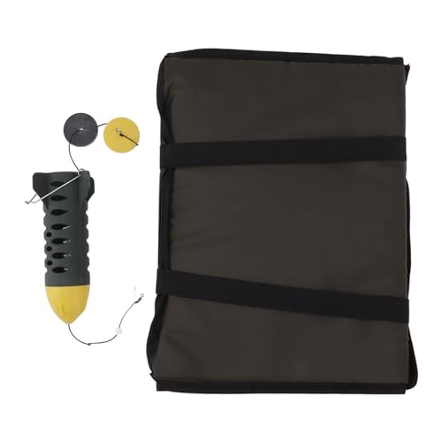 Yuecoom 3 Layers Fishing Unhooking, Pad Foldable Carp Landing Mat Comfortable Sponge Cushion for Fishing
