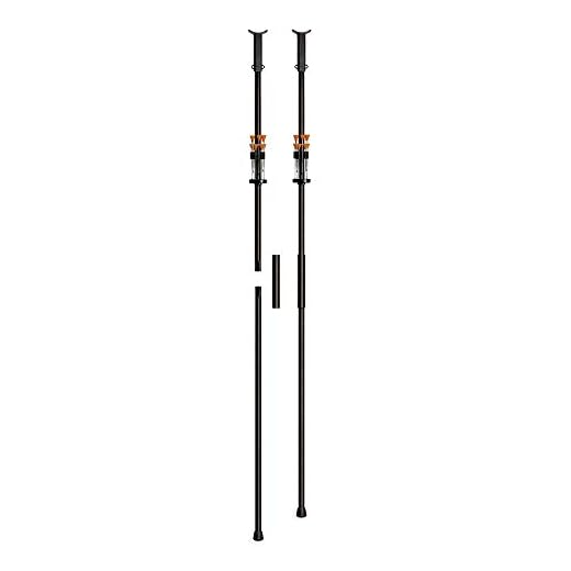 Cold Steel Big Bore Blowgun Kit - Includes Darts and Dart Quiver, Two-Piece Blowgun Black, 5'