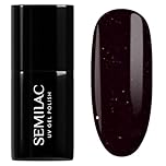 SEMILAC Gel Nail Polish 148 Night Euphoria - Full Coverage Gel Polish - Soak Off Easy To Use LED/UV Nail Lamp - Long Lasting Manicure and Pedicure up to 3 weeks