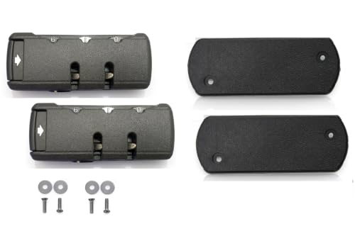 Image of MyViradi Luggage Wheel,Handle,Lock Only for Replacement and Repair for VIP, Safari, Skybag, Amrican Tourister Suitcases Luggage Part (2 NUMBER LOCK)