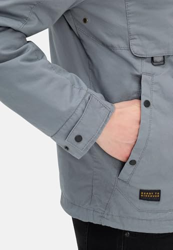 Veste homme camel active bleu tempête protégeant du vent frais - 6