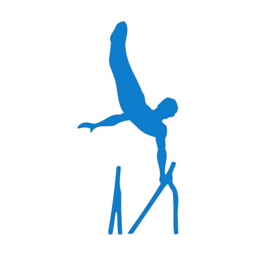 Gymnastics Parallel Bars Wall Sticker Sport Home Decoration for Bbay Bedroom Art Mural Interior Vinyl Adhesive Decor Extra Large - 35x75cm