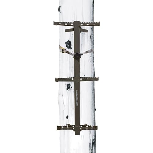 Hawk Ranger Traction Mud Camo 3 Pack Climbing Sticks With Durable Steel Hang On Hunting Treestand And Full Body Safety Harness thumb #1