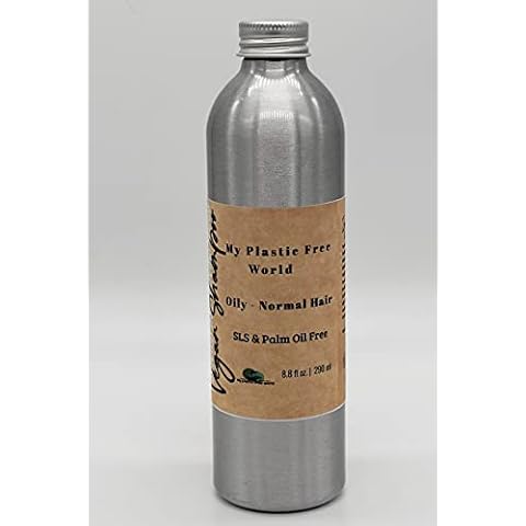 Natural Plastic Free Shampoo Suitable For Oily Hair Lemongrass & Cedarwood SLS Free Vegan Friendly Cover