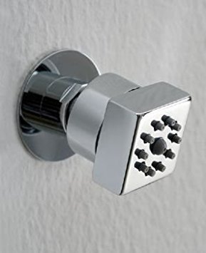 Jaclo S070-CB Cubix Body Spray with Mist Spray, Caramel Bronze