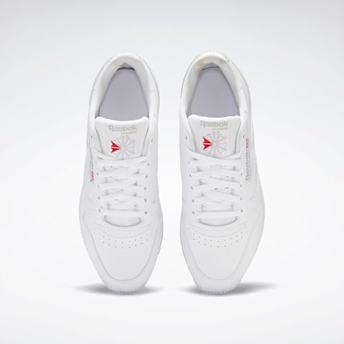 Reebok Classic Leather Running Course, Ftwr White/Ftwr White/Pure Grey 3, Size M 11/W 12.5