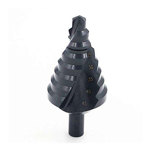 Perceuse étagée 10-45mm avec nitruration pour trou percé net sans bavure - 3