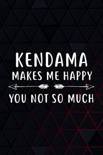 Kendama Makes Me Happy You Not So Much Japanese Game Player Good Notebook Planner: Kendama, Thank You Gifts, Funny Birthday Notebook Inspirational ... Women, Men, Coworker, Friends,Budget Tracker