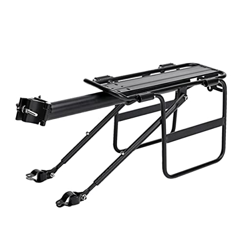 ibasenice 1pc Bike Rear Cargo Rack Multi-Function Carrier for Road Folding and Mountain Stable and Design