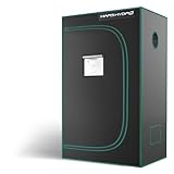 MARS HYDRO 3x1.6 Advanced Grow Tent, 36'x20'x63' High Reflective Mylar 1680D for Hydroponics Indoor Plant Growing, with Observation Window,Floor Tray and Smooth Zipper for TS600