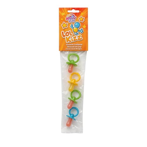 Lot de 5 Sucettes Tétines – Saveur Tutti Frutti