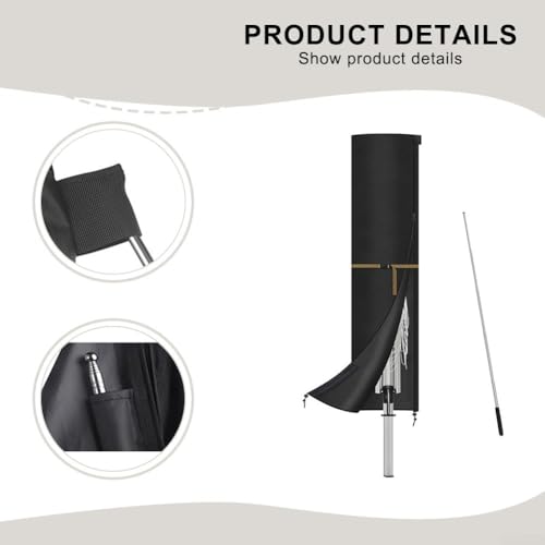 Funda protectora para sombrilla impermeable de alta resistencia 4