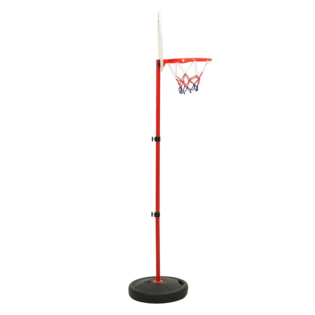 Juego de soporte para canasta de baloncesto para niños, con tabla, red y pelota, altura regulable hasta 160 cm, juguete deportivo para habitación infantil, jardín, juego de lanzamiento