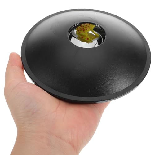 BESTonZON Toy Desktop Hologram Desk Accessory Parabolic Optical Mirror Holographic Projection Visual Illusions Ghost Hologram Black Plastic