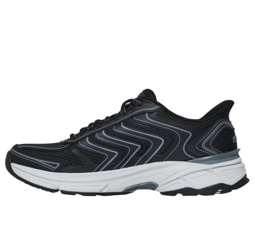 Skechers Wide Fit Man Slip-ins Stamina Sport 233150 Black/Charcoal US Size 103