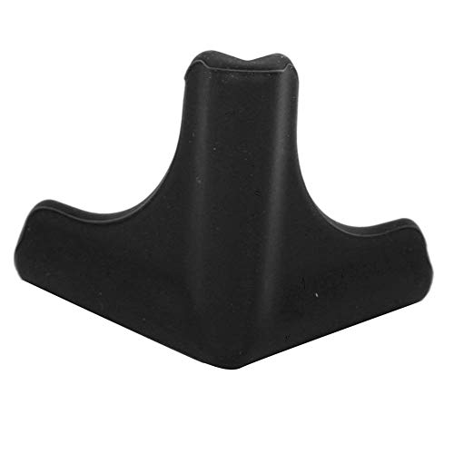 Image of 4PCS Baby Corner Protector Guards, Silicone Anti Collision Table Bed Counter Bumpers Cabinet Furniture Corner Protectors for Living Room Table, Range Hood (Black)