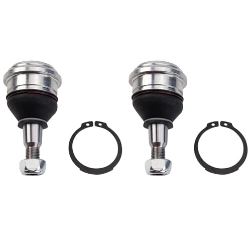 TRQ Front Lower Driver and Passenger Side Ball Joint Set Compatible with 1991-96 Dodge Stealth 1991-99 Mitsubishi 3000GT